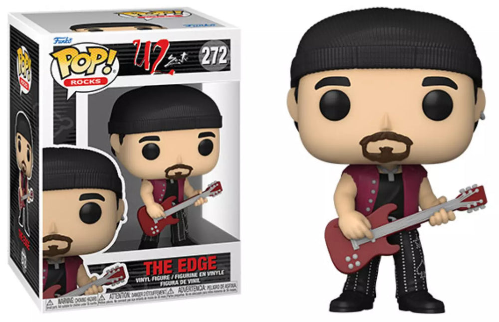 Pop Rocks U2 Zootv Edge Vinyl Figure