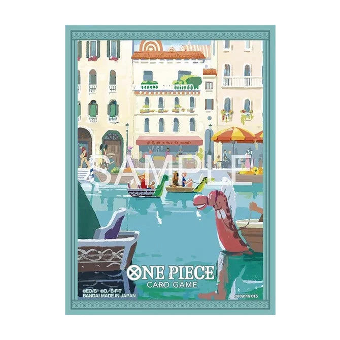 One Piece Card Game Official Sleeves - Water 7 (70-Pack)