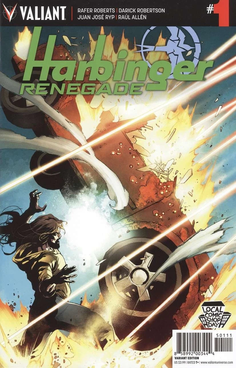 Harbinger: Renegade #1 Local Comic Shop Day Stephen Segovia Variant