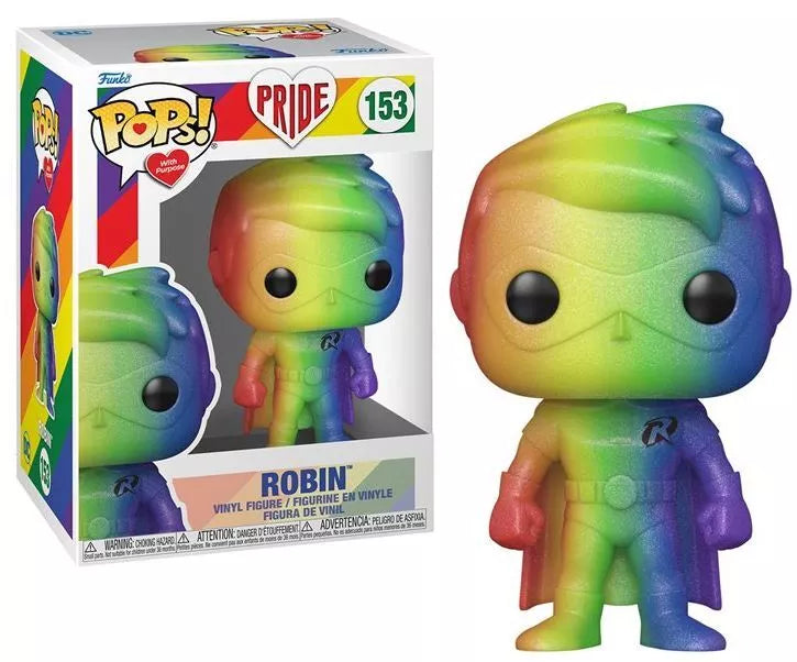 Pop Heroes DC Pride Robin Vinyl Figure