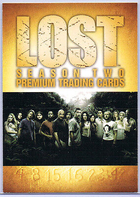 Lost Season 2 Trading Card Complete 90 card set