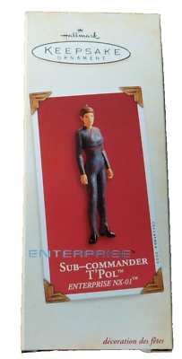 2003 Hallmark Keepsake Ornament Star Trek Sub-Commander T'pol