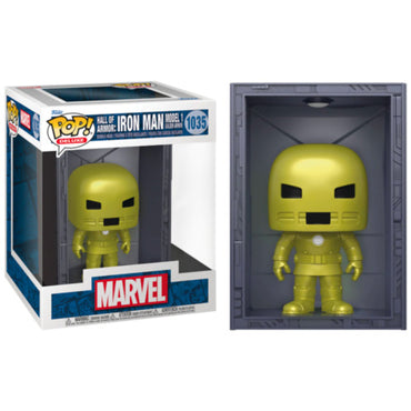 Pop Deluxe Marvel Hall Of Armor Iron Man Model 1 Previews Exclusive