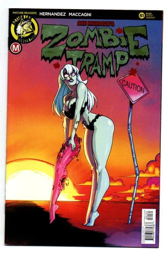 Zombie Tramp Ongoing #61 Cover D Federhenn Risque Limited Edition (Mature)