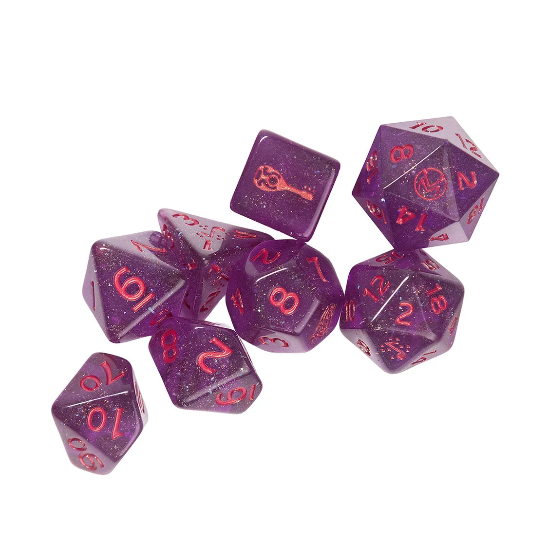 Sirius Dice: Critical Role Vox Machina Adventure Dice Set - Scanlan Shorthalt