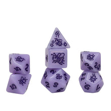Sirius Dice Polyhedral 7-Die Set: Animal Dice - Royal Nectar