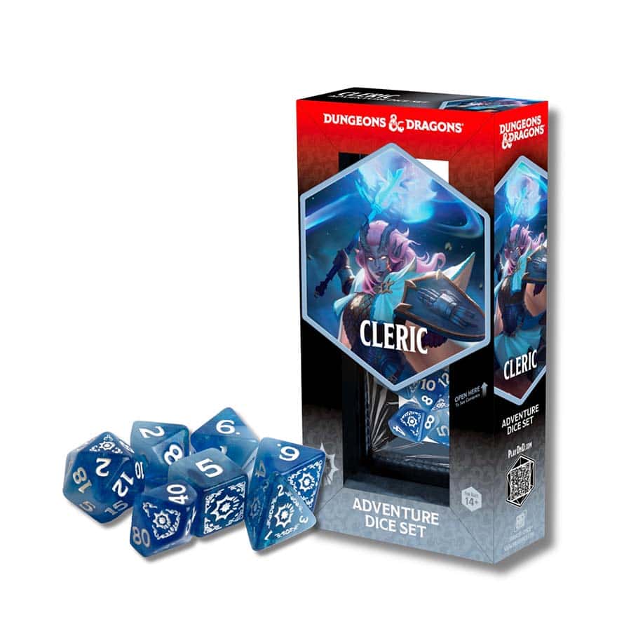 Sirius Dice: D&D Adventure Dice Set - Cleric