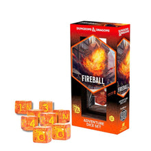 Sirius Dice: D&D Adventure Dice Set - Fireball
