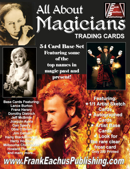 2013 Frank Eachus "All About Magicians" Unopened Trading Card Box (24 Packs)