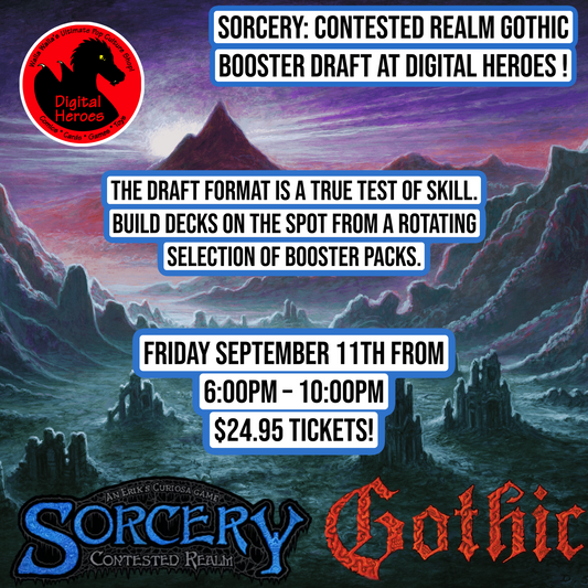 09/11/2026 Friday Night Sorcery Event - Gothic Booster Draft