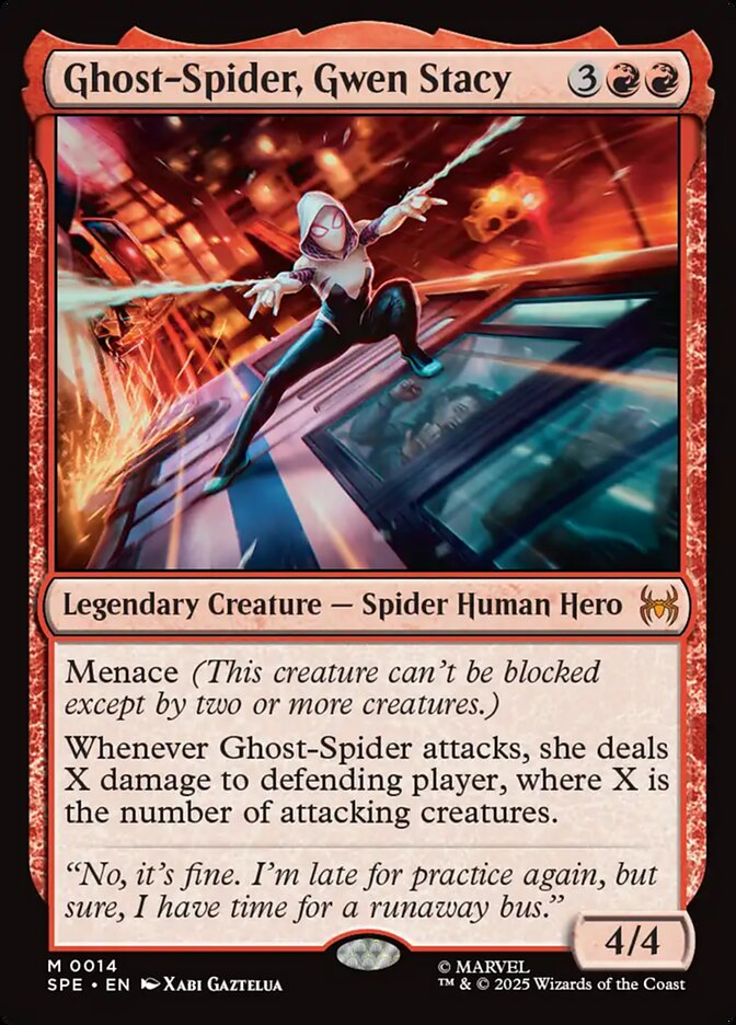 Magic MTG Ghost-Spider, Gwen Stacy [Marvel's Spider-Man] Near Mint Single