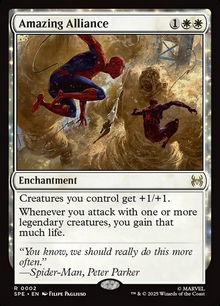 Magic MTG Amazing Alliance [Marvel's Spider-Man] Near Mint Single
