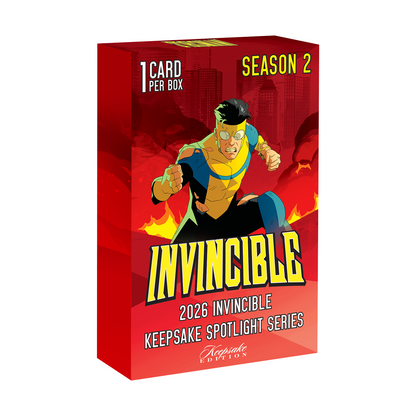 2026 Keepsake Invincible Season 2 Spotlight Series Box