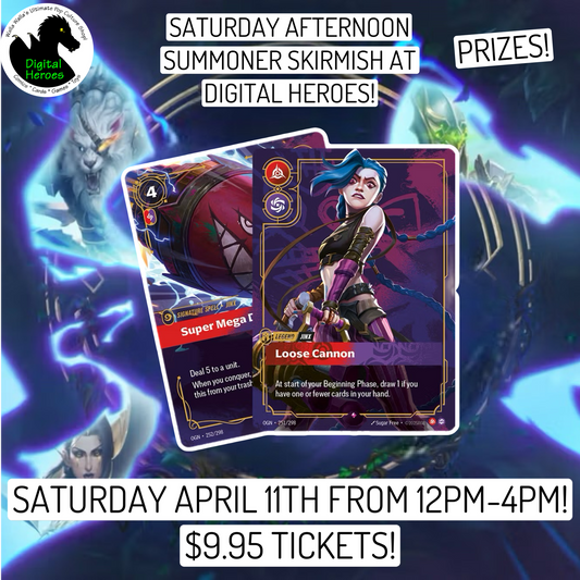 04/11/2026 12:00 PM Riftbound Saturday Afternoon Summoner Skirmish