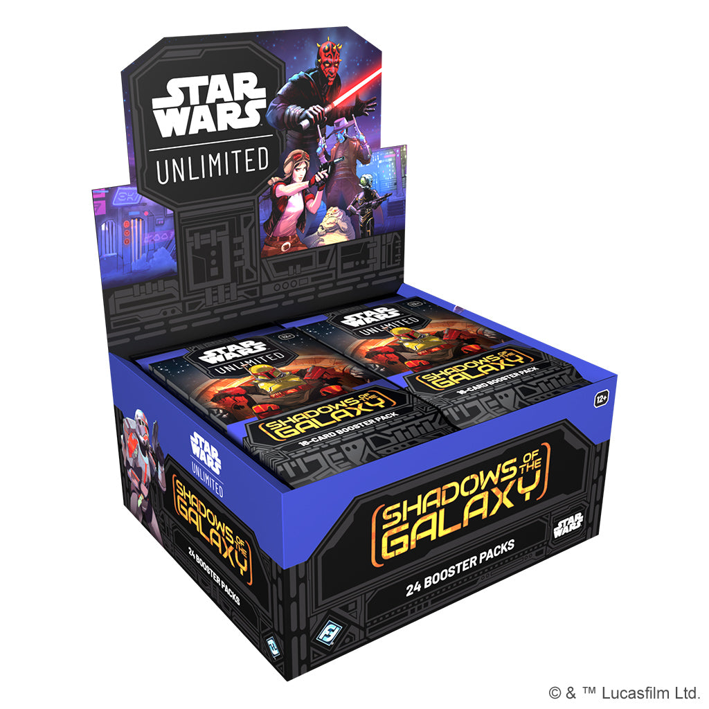 Star Wars Unlimited: Shadow of the Galaxy - Booster Display