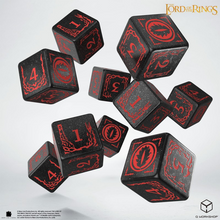 Q-Workshop The Lord of the Rings: Mordor 10xD6 Dice Set