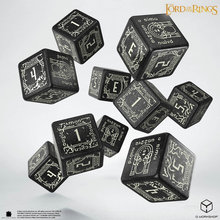 Q-Workshop The Lord of the Rings: Moria 10xD6 Glow in the Dark Dice Set
