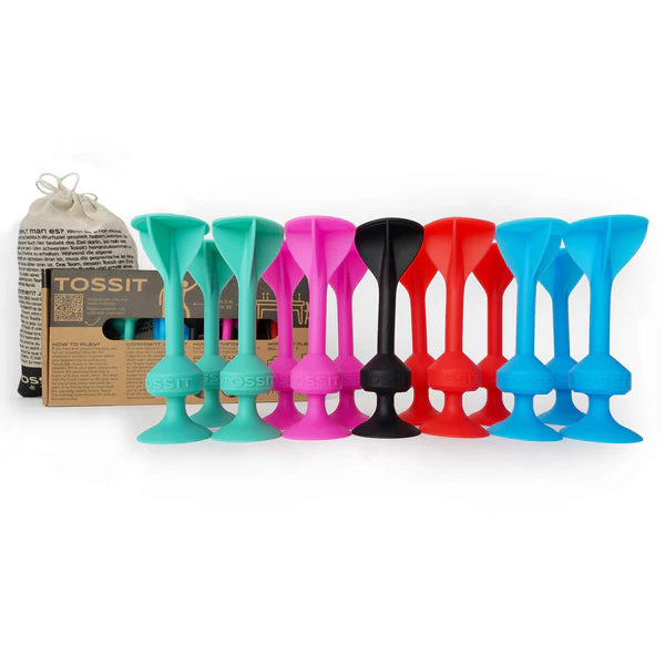 Tossit Family Pack (Red, Cyan, Pink, & Blue)