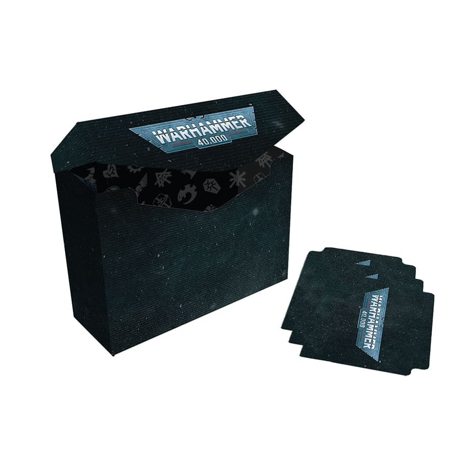 Ultra PRO: Datasheet & Index Card Deck Box - Warhammer 40,000