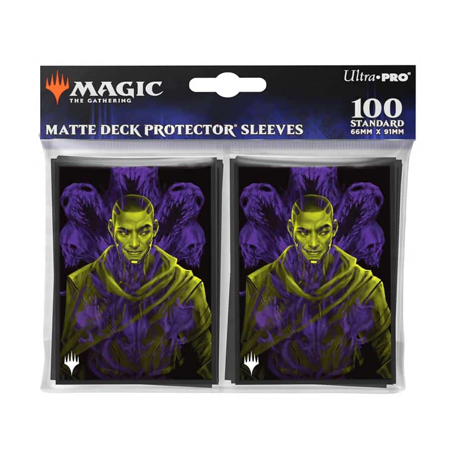 Ultra PRO: Standard 100ct Sleeves - Duskmourn (Alt Art Key Character PW - Kaito, Bane of Nightmares - Double Exposure Alt)