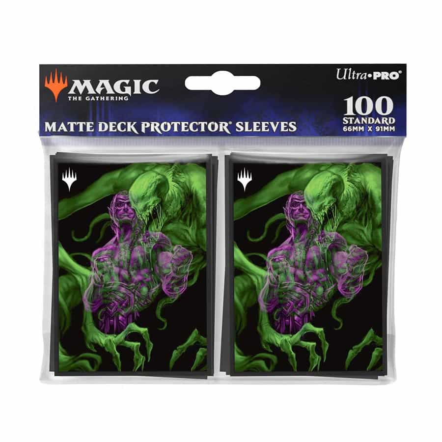 Ultra PRO: Standard 100ct Sleeves - Duskmourn (Alt Art Key Character Mythic 2 - Tyvar, the Pummeler - Double Exposure Alt)