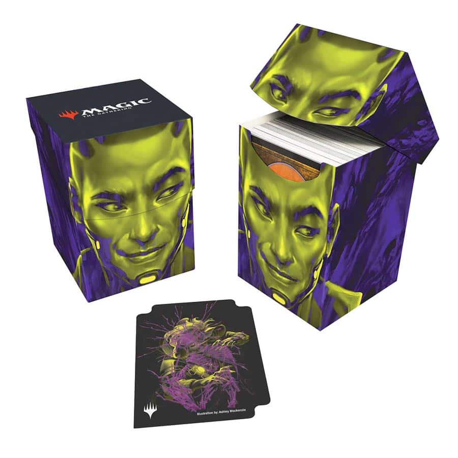 Ultra PRO: 100+ Deck Box - Duskmourn (Alt Art Key Character PW - Kaito, Bane of Nightmares - Double Exposure Alt)