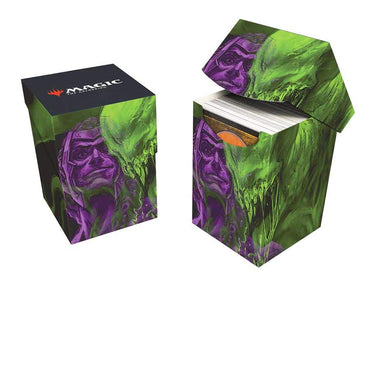 Ultra PRO: 100+ Deck Box - Duskmourn (Alt Art Key Character Mythic 2 - Tyvar, the Pummeler - Double Exposure Alt)