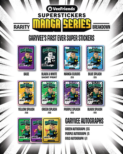 2025 VeeFriends Superstickers Manga Series Box