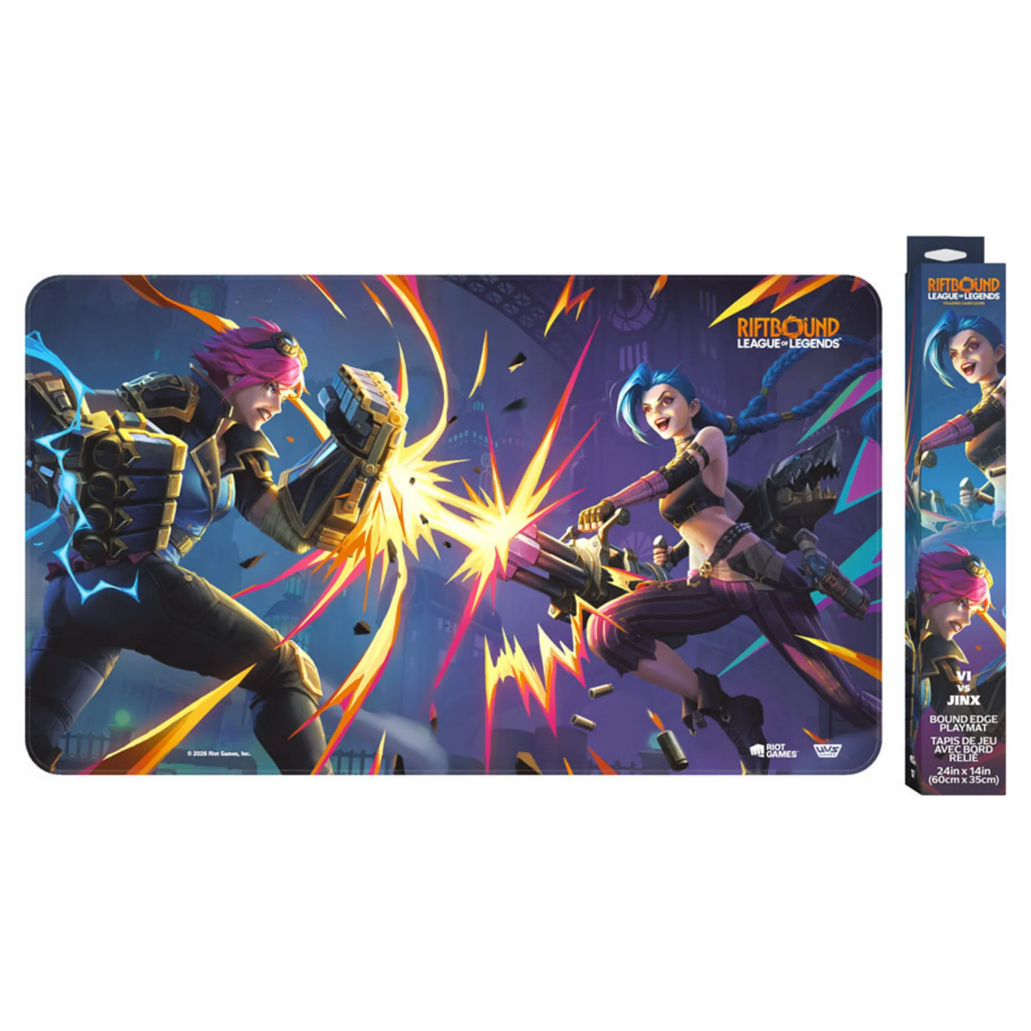 Riftbound: Origins Playmat - Vi vs. Jinx