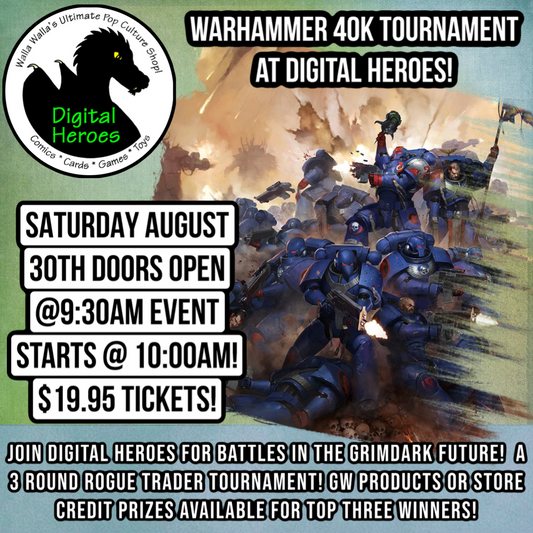 08/30/2025 10:00 AM Warhammer 40k 10e RTT - Chapter Approved Ticket