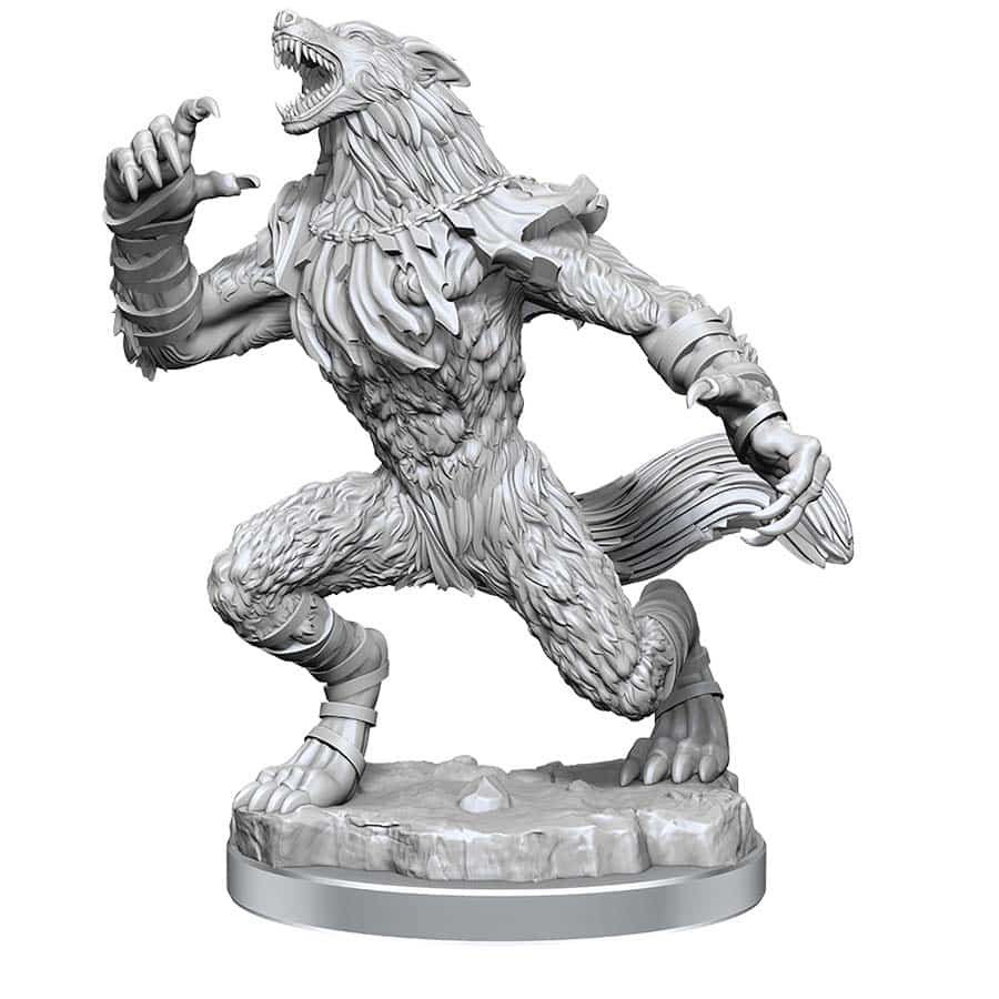 Magic the Gathering Unpainted Minis: Arlinn Kord & Tovolar