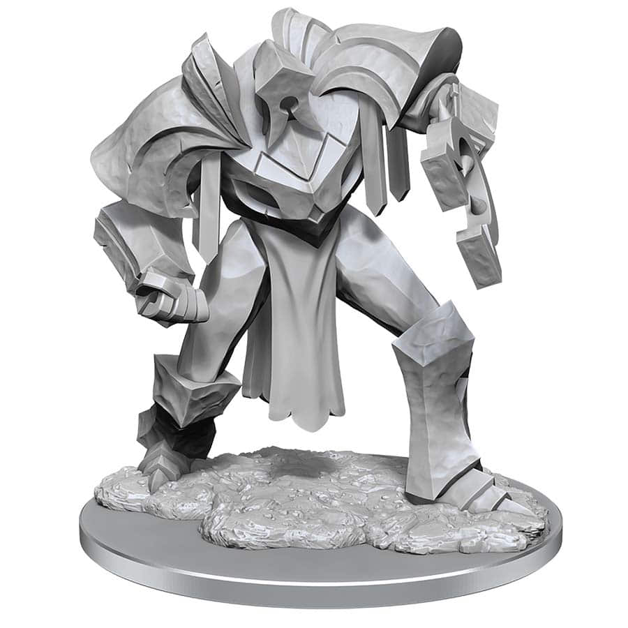 Critical Role Unpainted Miniatures: Mage Hunter Golem