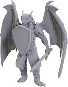 Nolzur's Marvelous Miniatures -  Unpainted: Dragonborn of Bahamut
