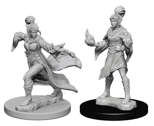 Pathfinder Battles Deep Cuts Miniatures - Unpainted: Elf Sorcerer