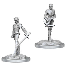 Nolzur's Marvelous Miniatures -  Unpainted: Drow Fighters