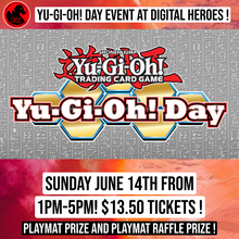 06/14/2026 1:00PM Yu-Gi-Oh Day Event Ticket