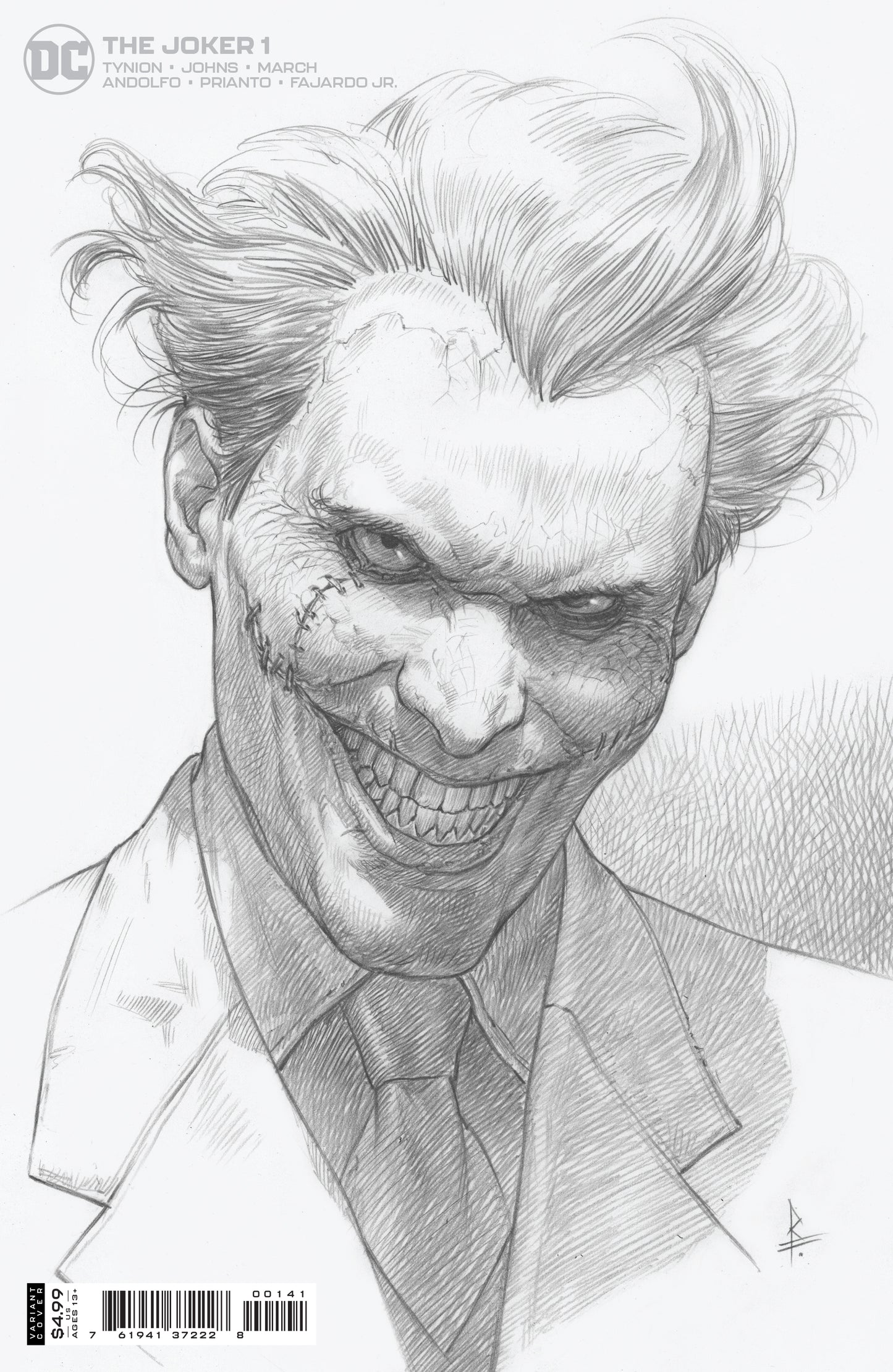 JOKER #1 INC 1:25 RICCARDO FEDERICI VAR