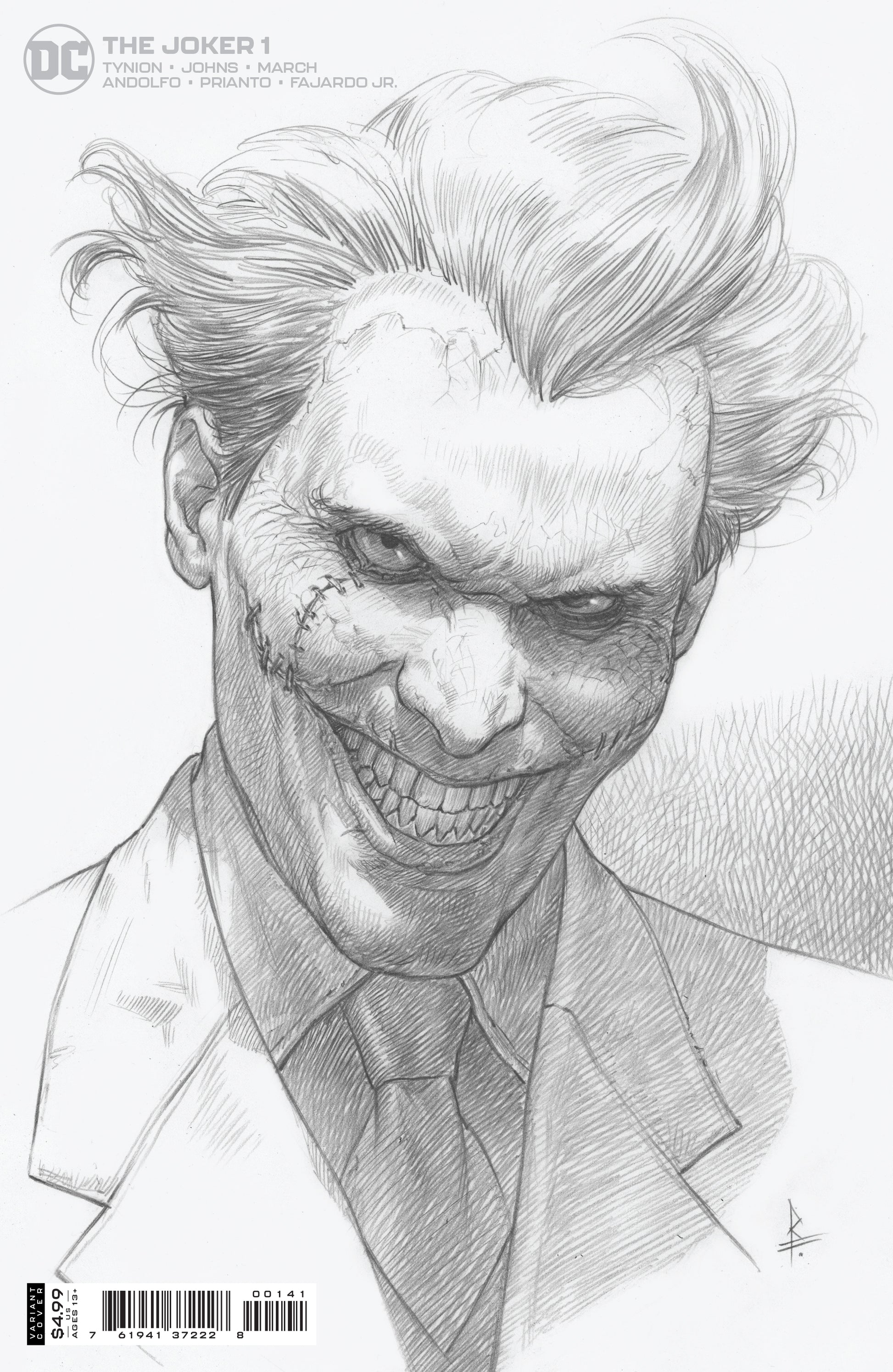JOKER #1 INC 1:25 RICCARDO FEDERICI VAR