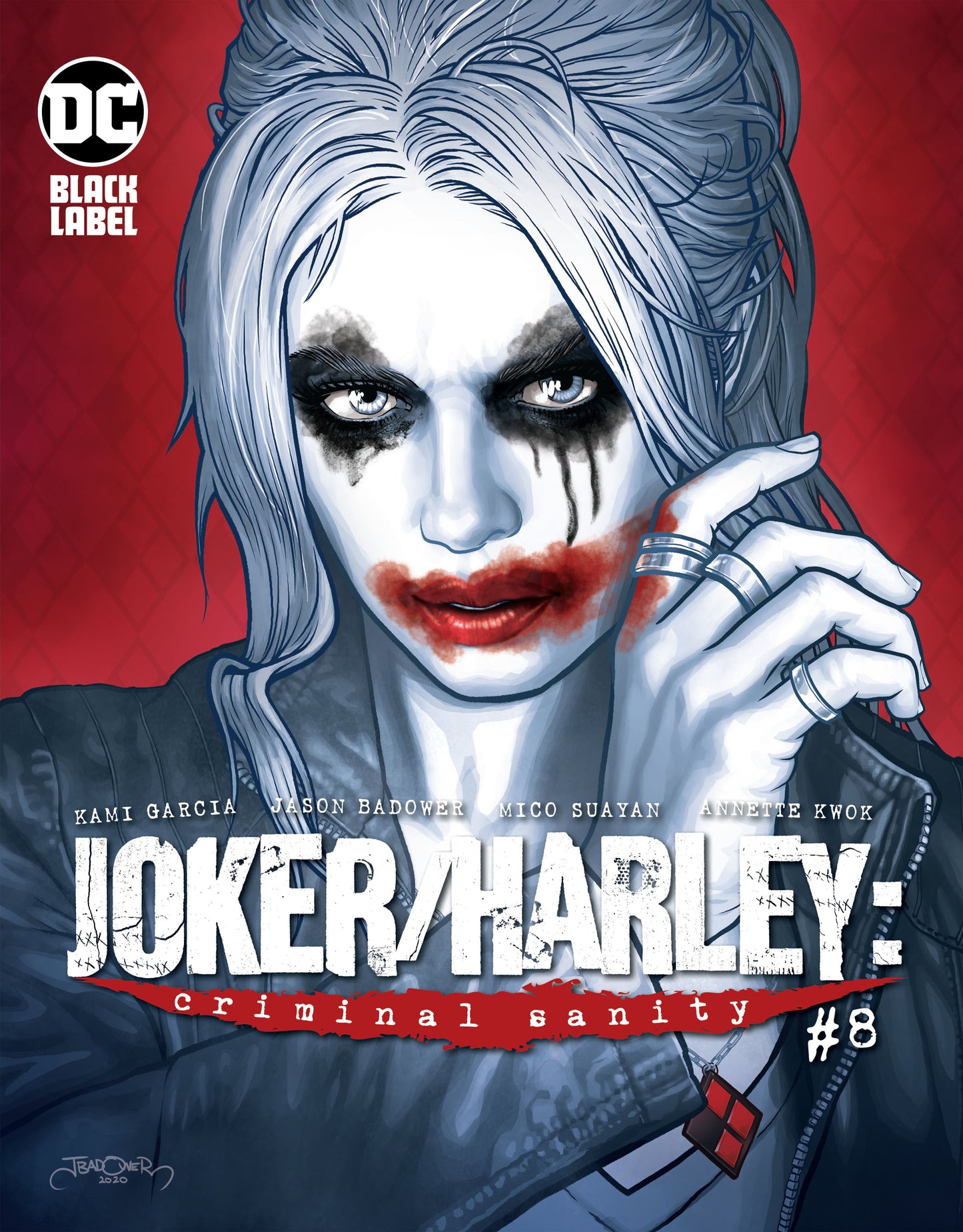 JOKER HARLEY CRIMINAL SANITY #8 (OF 8) CVR B JASON BADOWER V