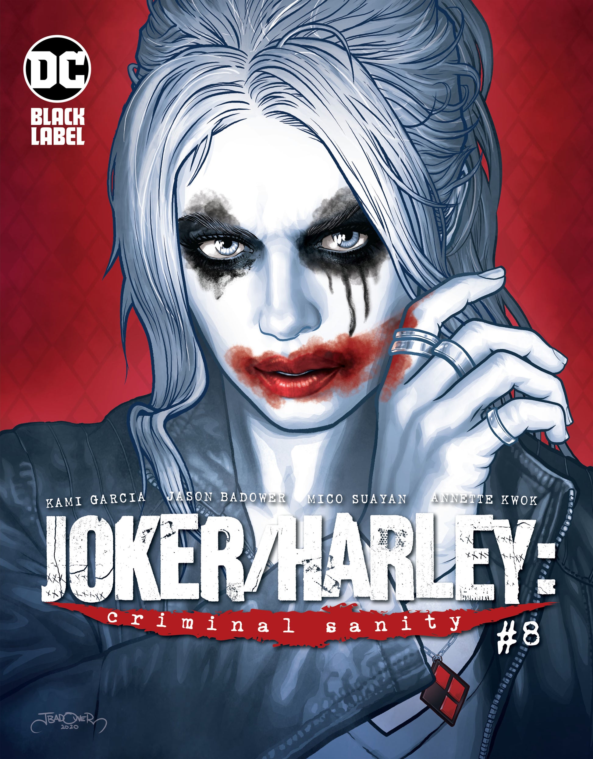 JOKER HARLEY CRIMINAL SANITY #8 (OF 8) CVR B JASON BADOWER V