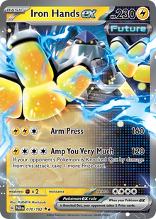 Iron Hands ex (070/182) [Scarlet & Violet: Paradox Rift]