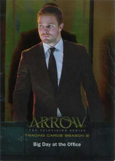 Arrow Season 2 Base 02 Silver Foil Parallel Chase Card 01/40