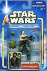 Star Wars 02/33 Endor Rebel Soldier (with Facial Hair) Action Figure