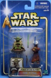 Star Wars 03/15 Yoda & Chian Padawan Lightsaber Training (Blue) Action Figure