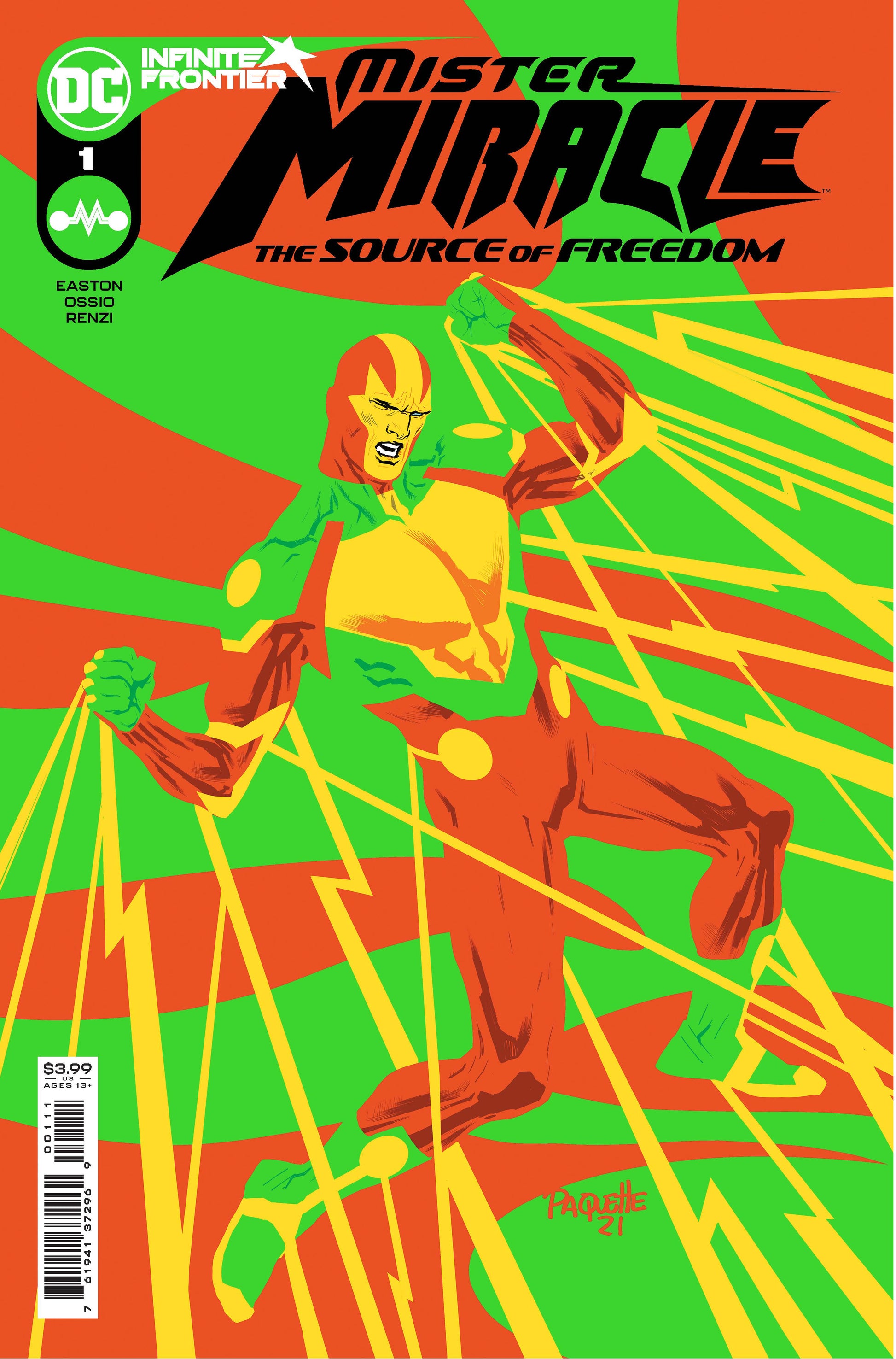 MISTER MIRACLE THE SOURCE OF FREEDOM #1 (OF 6) CVR A YANICK 