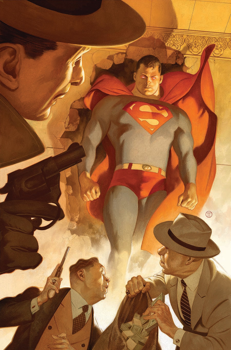 ACTION COMICS #1031 CVR B JULIAN TOTINO TEDESCO CARD STOCK V
