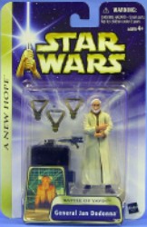 Star Wars: A New Hope Battle of Yavin General Jan Dodonna w/Ceremonial Medals