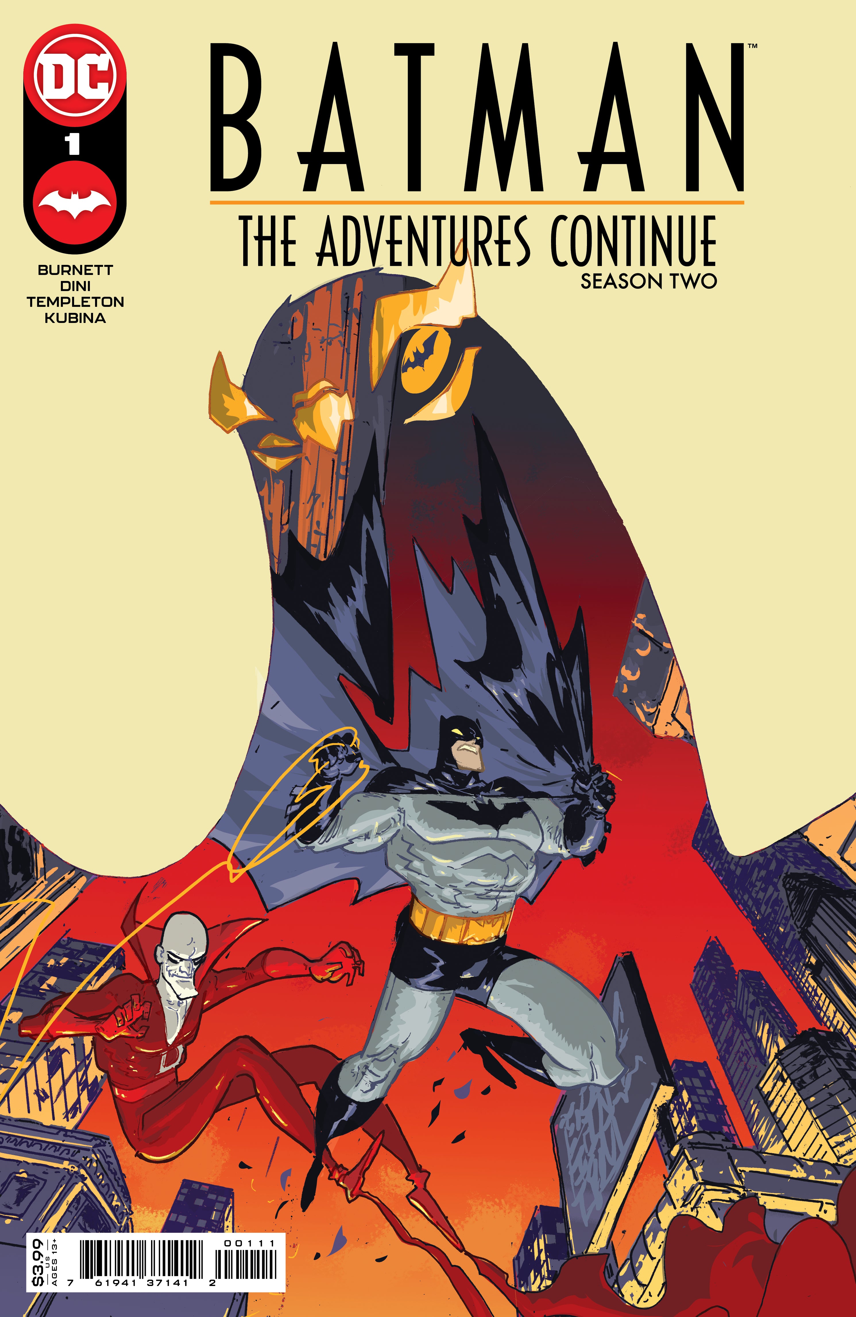 BATMAN THE ADVENTURES CONTINUE SEASON II #1 CVR A RILEY ROSS