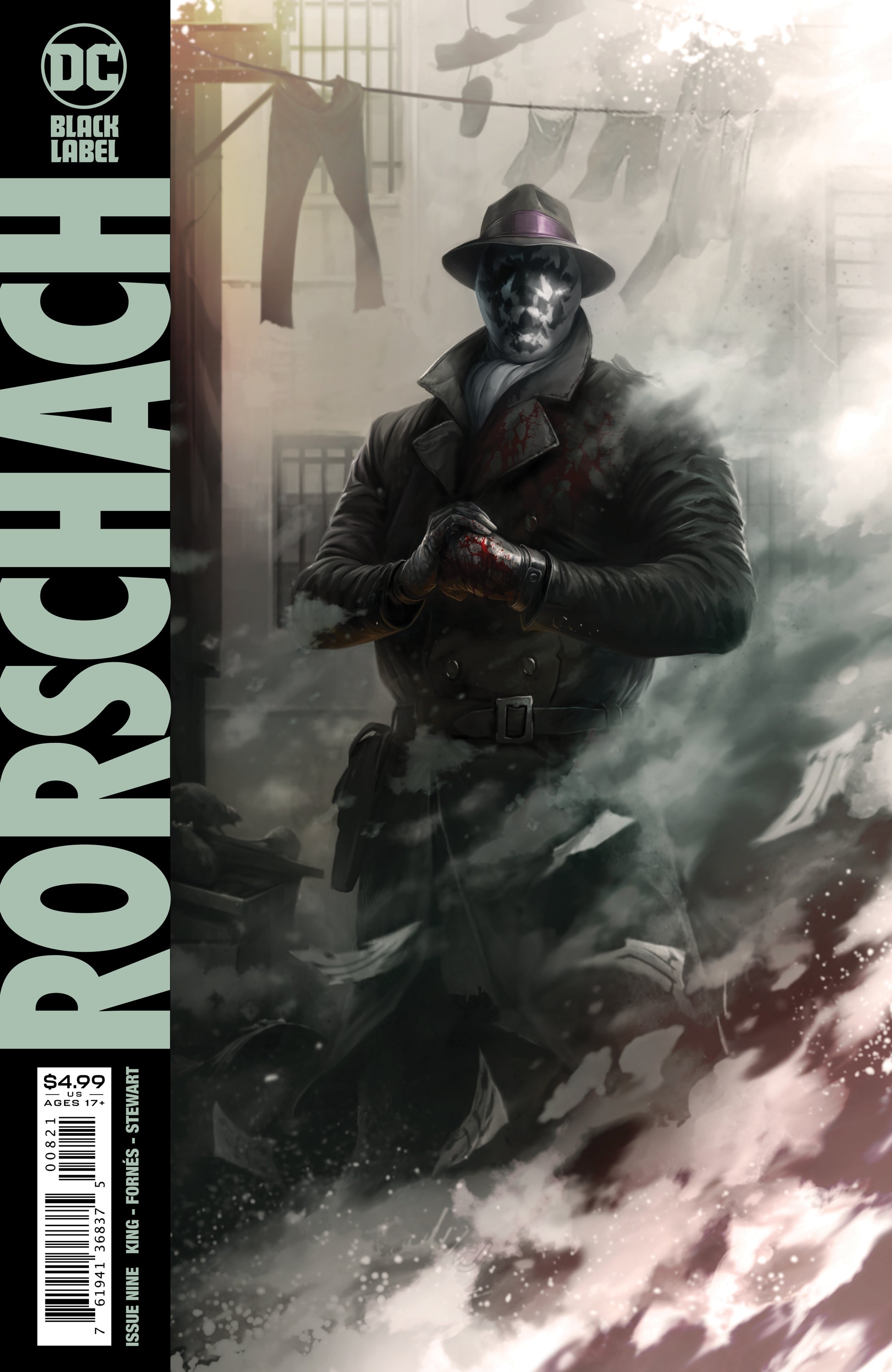 RORSCHACH #9 (OF 12) CVR B FRANCESCO MATTINA CARD STOCK VAR 