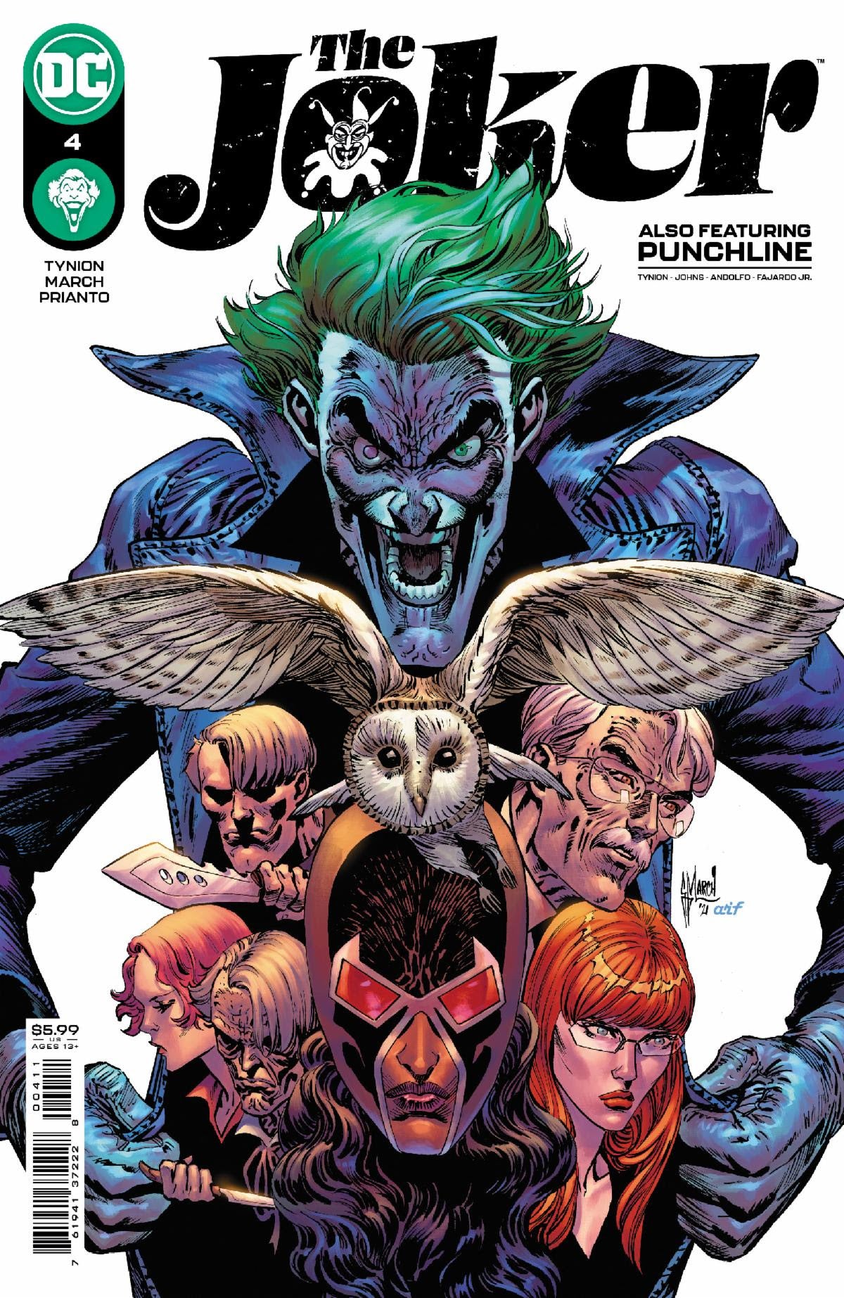 JOKER #4 CVR A GUILLEM MARCH